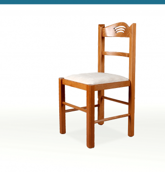 Καρέκλα ξύλινη Κ72 Καρυδί
