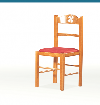 Καρέκλα ξύλινη Κ75 Καρυδί